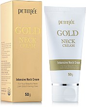 Парфумерія, косметика Крем для шиї і декольте з золотом - Petitfee Gold Neck Cream