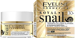 Разглаживающий крем-концентрат с муцином улиток - Eveline Cosmetics Royal Snail 30+ — фото N1