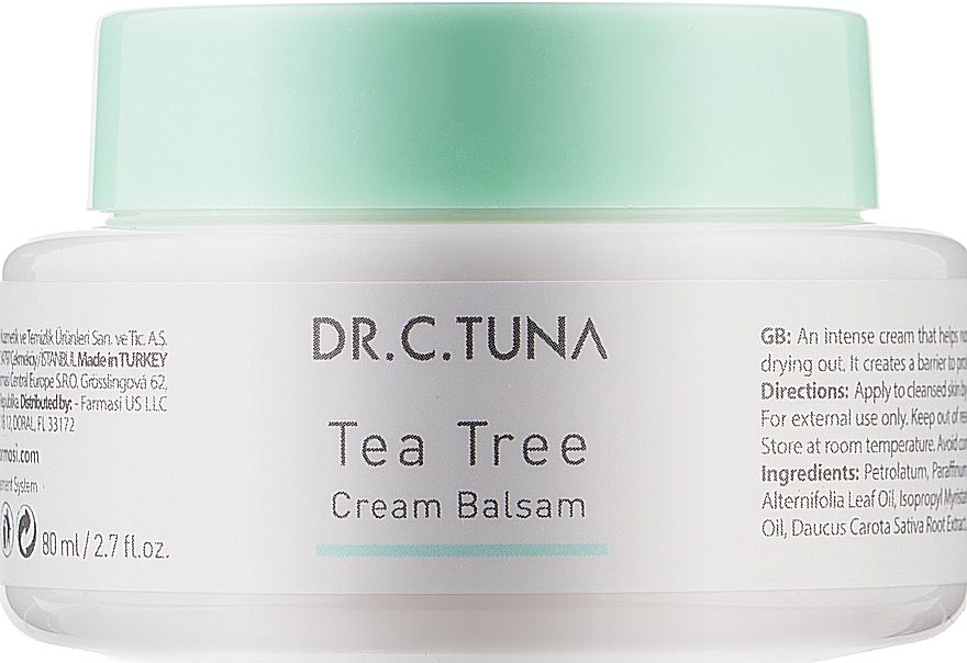 УЦЕНКА Крем для лица - Farmasi Dr.C.Tuna Tea Tree Cream Balsam * — фото N1