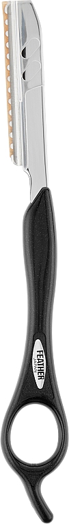Опасная филировочная бритва, черная - Comair Feather — фото N1