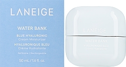 Увлажняющий гиалуроновый крем для лица - Laneige Water Bank Blue Hyaluronic Cream Moisturizer Hydrate and Nourish — фото N1