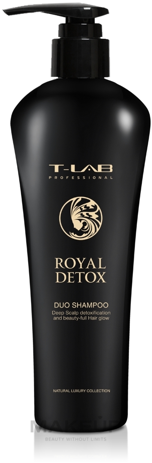 Шампунь для глибокої детоксикації шкіри голови - T-LAB Professional Royal Detox Duo Shampoo — фото 300ml