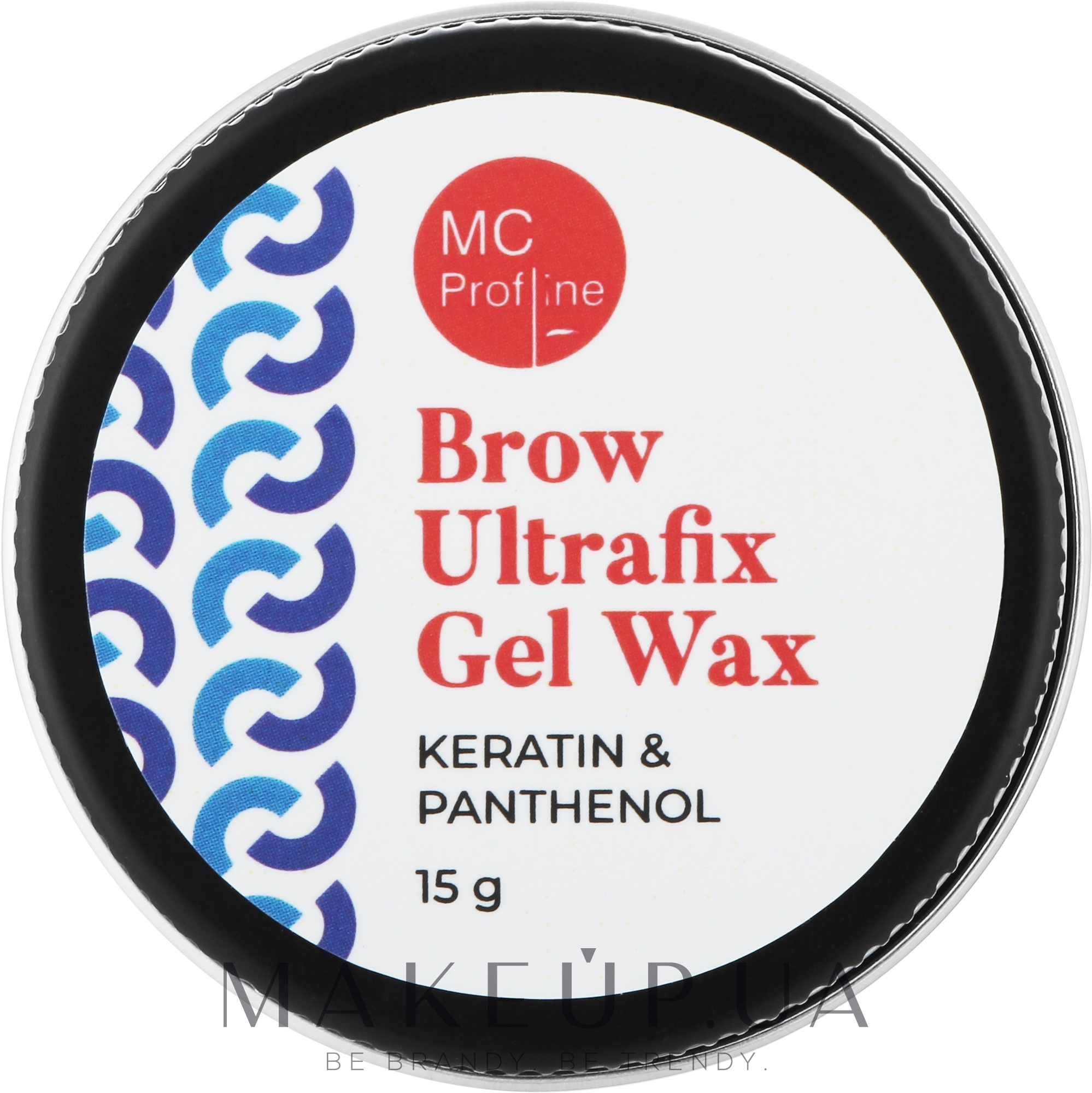 Гель-віск для брів - Miss Claire MC Profline Brow Ultrafix Gel Wax — фото 15g