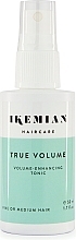 Парфумерія, косметика Тонік для збільшення об'єму волосся - Ikemian Hair Care True Volume Enhancing Tonic