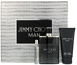 Духи, Парфюмерия, косметика Jimmy Choo Man - Набор (edt/100ml + edt/7.5m + ash/balm/100ml)