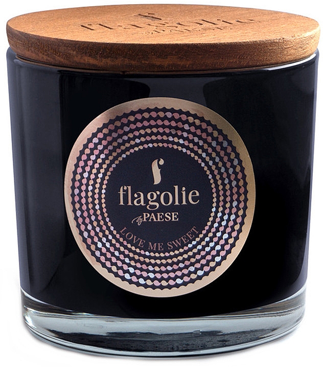 Ароматическая свеча в стакане "Люби меня сладко" - Flagolie Fragranced Candle Love Me Sweet — фото N1
