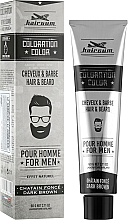 Парфумерія, косметика Фарба для вусів і бороди темно-коричнева - Hairgum Coloration Color Dark Brown 3