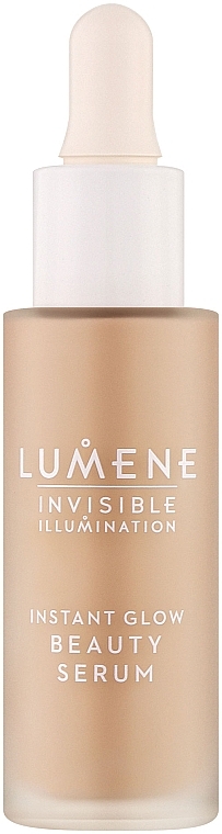 Ухаживающая сыворотка-флюид с тонирующим эффектом - Lumene Invisible Illumination Instant Glow Beauty Serum
