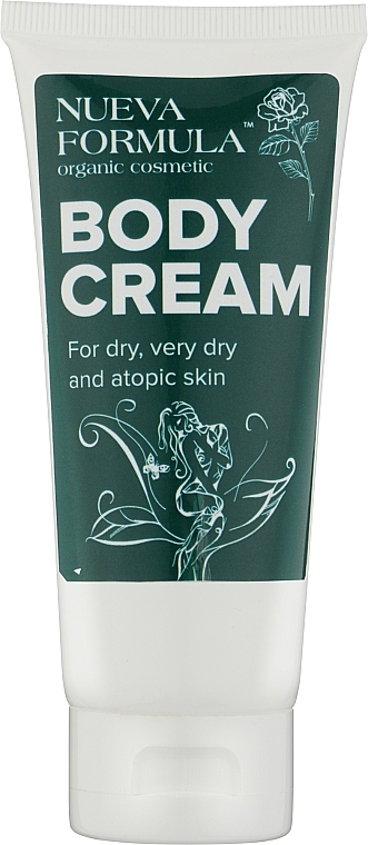 Липидовосстанавливающий крем для сухой и атопической кожи с омега 3-6-9 кислотами - Nueva Formula Body Cream — фото N1