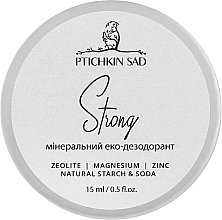 Натуральный содовый крем-дезодорант "Strong" - Ptichkin Sad (мини) — фото N2