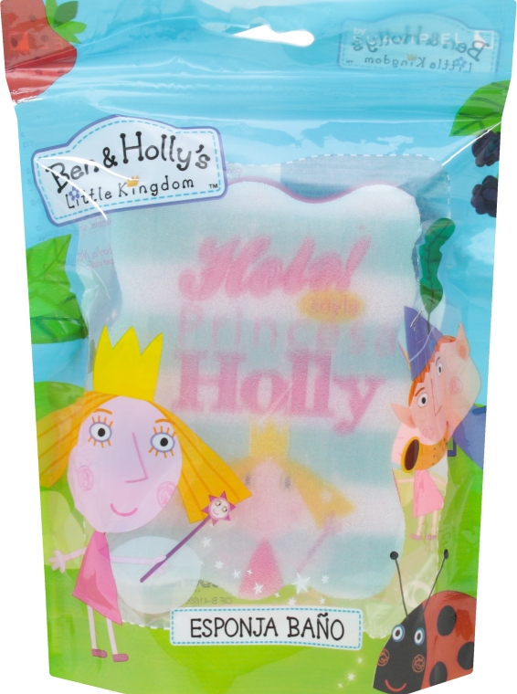 Мочалка банная детская, Princess Holly - Suavipiel Ben & Holly's Bath Sponge — фото N1