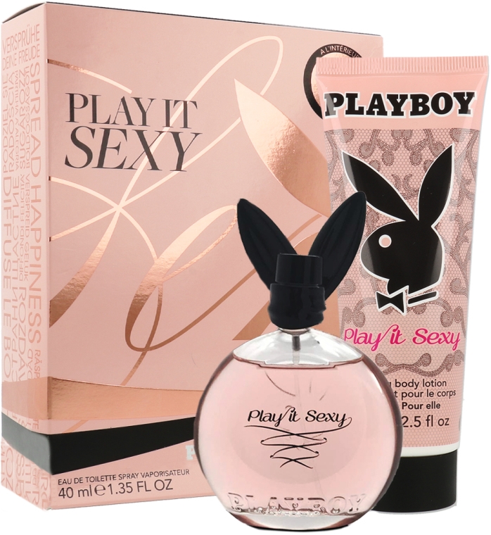 Playboy Play It Sexy - Набір (edt/40ml + b/lot/75ml)