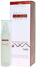 Духи, Парфюмерия, косметика Антивозрастной коллагеновый гель для лица - Natural Collagen Inventia Face