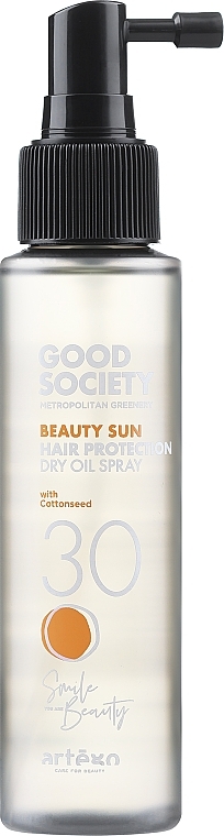 Сонцезахисний сухий олійний спрей для волосся - Artego Good Society Beauty Sun 30 Hair Protection Dry Oil Spray — фото N1