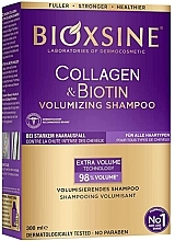 Шампунь для волос - Biota Bioxsine Collagen & Biotin Volumizing Shampoo  — фото N2