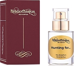 Bibliotheque de Parfum Hunting For… - Парфюмированная вода (мини) — фото N2