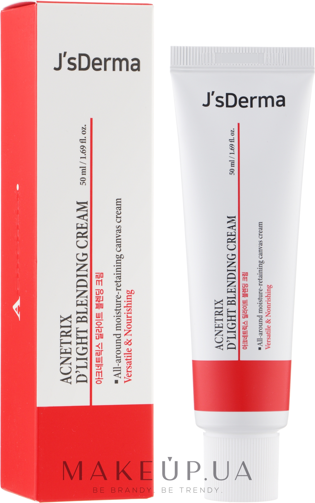 Крем для проблемной кожи лица - J'sDerma Acnetrix D`Light Blending Cream  — фото 50ml