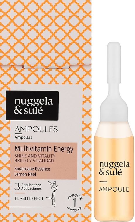 Мультивитаминные ампулы для волос - Nuggela & Sule`Multivitamin Energy Ampoule — фото N4