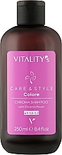 Шампунь для фарбованого волосся - Vitality's C&S Colore Chroma Shampoo — фото N1