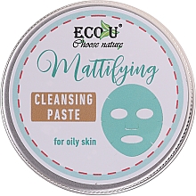 Духи, Парфюмерия, косметика Очищающая паста для лица - ECO U Mattifying Cleansing Paste For Oily Skin