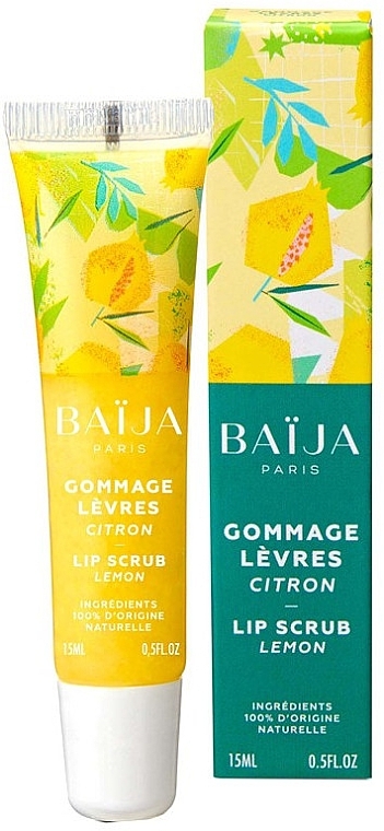 Скраб для губ "Лимон" - Baija Lip Scrub Lemon — фото N1