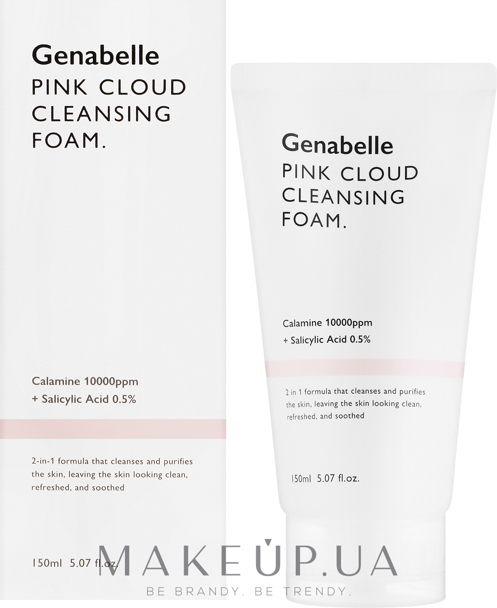 Очищающая пенка для лица - Genabelle Pink Cloud Cleansing Foam  — фото 150ml