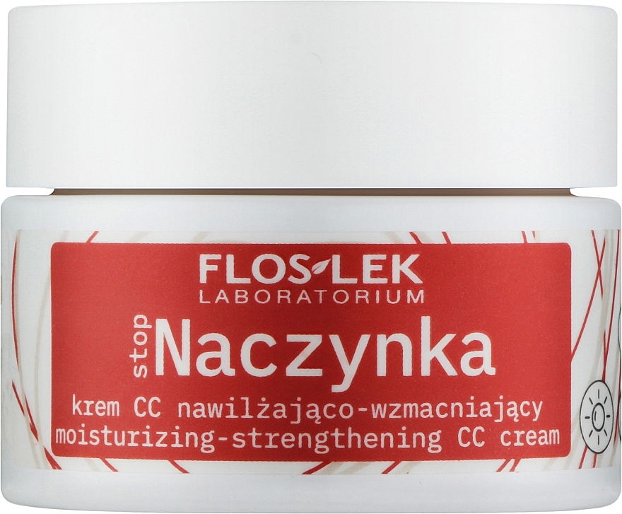 Зволожувальний та зміцнювальний СС-крем SPF 20 - Floslek Stop Capillary Hydrating & Firming CC Cream SPF 20 — фото N1