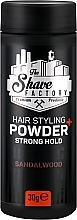 Пудра сильной фиксации - The Shave Factory Hair Styling Powder Sandalwood — фото N1
