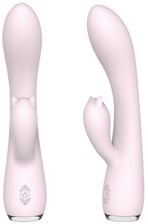 Вибратор с подсветкой и 9 режимами вибрации в форме кролика - S-Hande Fanny Rabbit Vibrator — фото N1