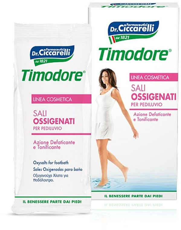 Соль для ванночек для ног - Timodore Oxygenated Salts — фото N1