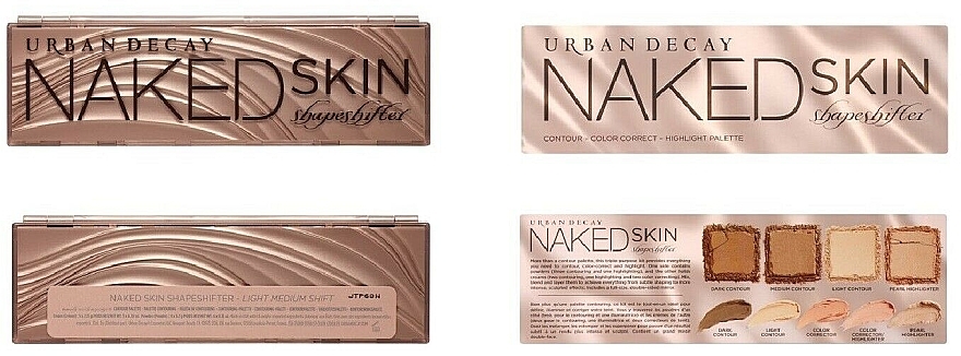 Палетка для контурирования - Urban Decay Naked Skin Shapeshifter — фото N5