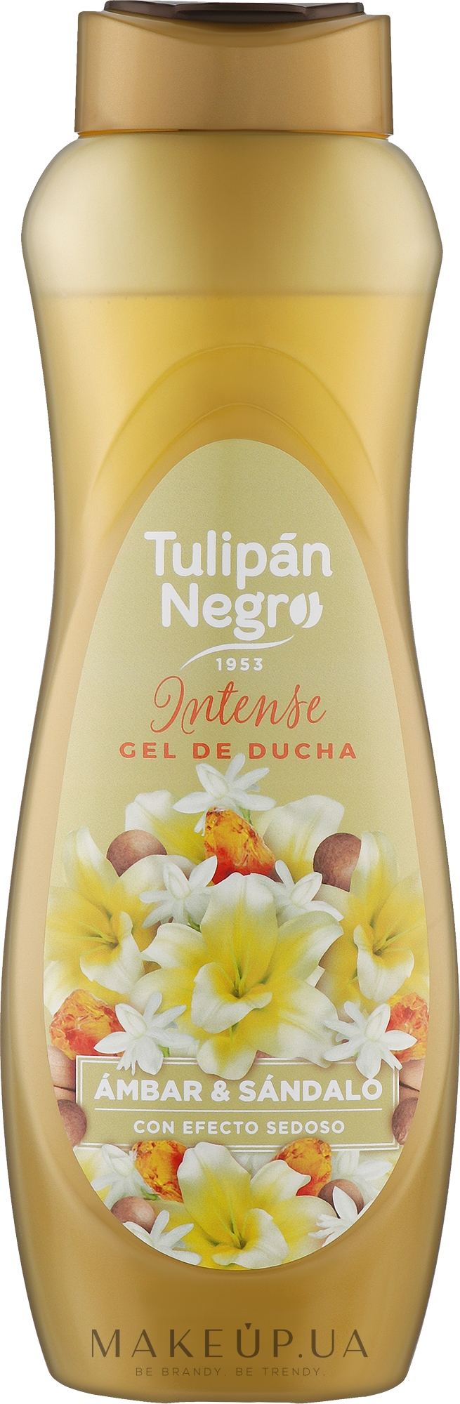 Гель для душу "Бурштин і сандал" - Tulipan Negro Shower Gel — фото 550ml
