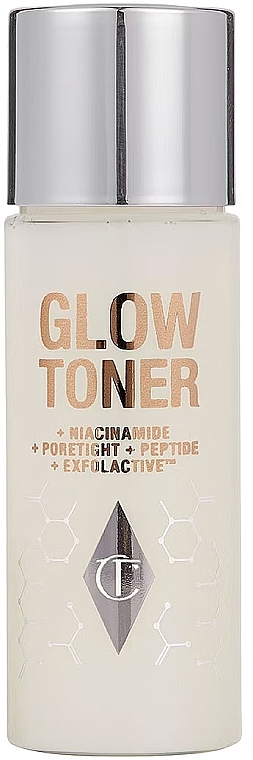 Тонер для лица - Charlotte Tilbury Glow Toner Travel Size (мини) — фото N1