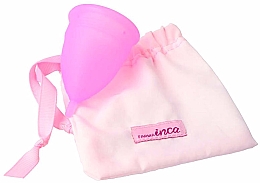 Менструальная чаша большая, розовая - Inca Farma Menstrual Cup Large — фото N2