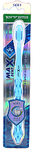 Зубна щітка, м'яка, "Max Dent", синя - Sts Cosmetics — фото N1