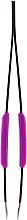 Пинцет для бровей, CTW-114, фиолетовый - Christian — фото N2