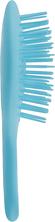 Щітка для волосся, синя - Janeke Superbrush Mini Silicon Line — фото N2