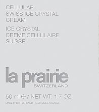 Духи, Парфюмерия, косметика Антивозрастной крем - La Prairie Cellular Swiss Ice Crystal Cream