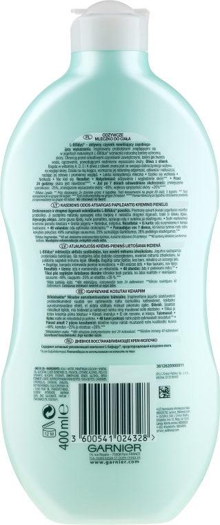 Молочко для тела "Оливка" - Garnier Body Hydration 7 Days Body Milk — фото N2