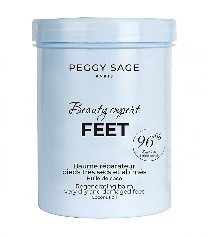 Відновлювальний бальзам для ніг для дуже сухої та пошкодженої шкіри - Peggy Sage Beauty Expert Feet Regenerating Balm — фото N2
