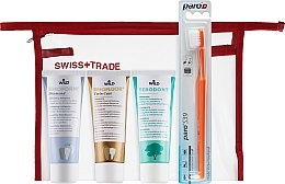 Духи, Парфюмерия, косметика Набор - Dr. Wild Swiss Protect (t/past/3х75ml + t/brush/1pcs + bag/1pcs) 