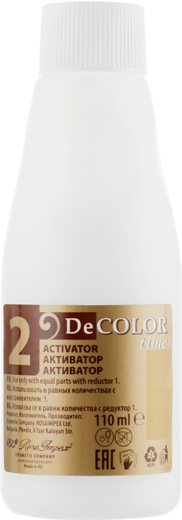 Система для удаления стойкой краски с волос - Decolor Time System For Removing Permanent Hair Color — фото N4