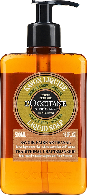 Рідке мило - L'Occitane Verbena Liquid Soap For Hands & Body — фото N3