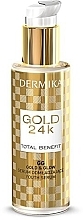 Парфумерія, косметика Сироватка для обличчя - Dermika Gold 24k GG Gold&Glow Serum