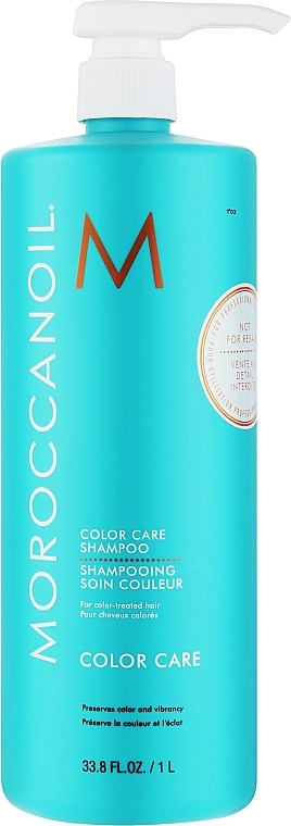 Шампунь без сульфатів для збереження кольору волосся - MoroccanOil Color Care Shampoo — фото N1