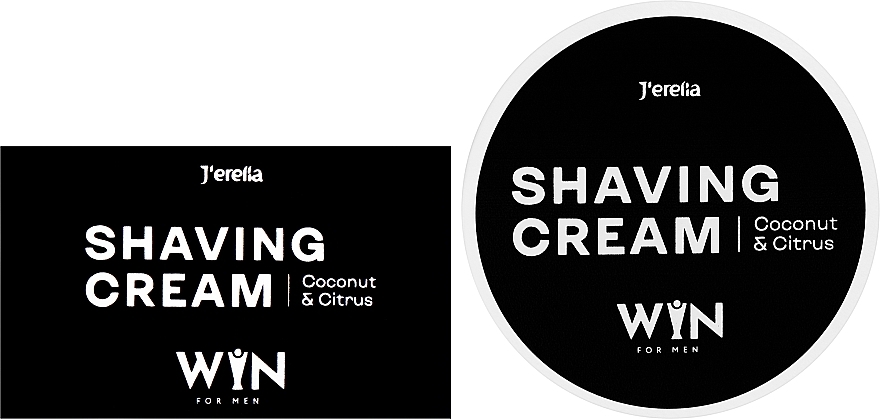 Увлажняющий крем для бритья - J'erelia Win For Men Shaving Cream — фото N2