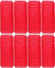 Бигуди-липучки для волос, WR-24, 24 мм, красные - Deni Carte — фото N1