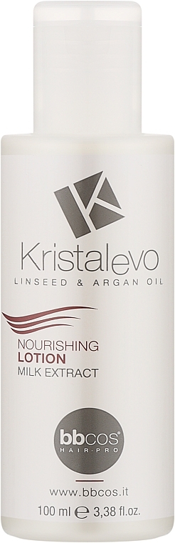 Живильний лосьйон для волосся - BBcos Kristal Evo Nourishing Lotion Milk Extract — фото N1