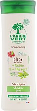 Парфумерія, косметика Детокс-шампунь для жирного волосся з екстрактом винограду і зеленого чаю - L`Arbre Vert Detox Shampoo