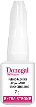 Духи, Парфюмерия, косметика Клей для искусственных ногтей - Donegal Brush-On Gel Glue Extra Strong